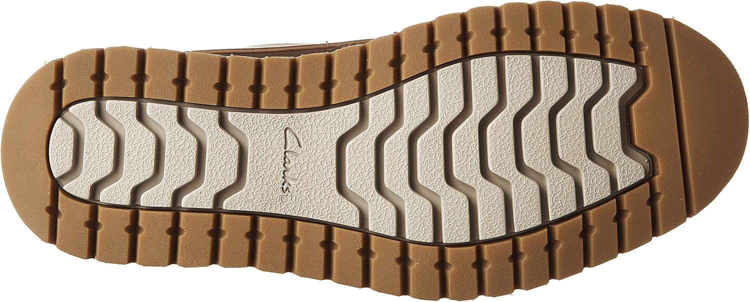 clarks varby top brown