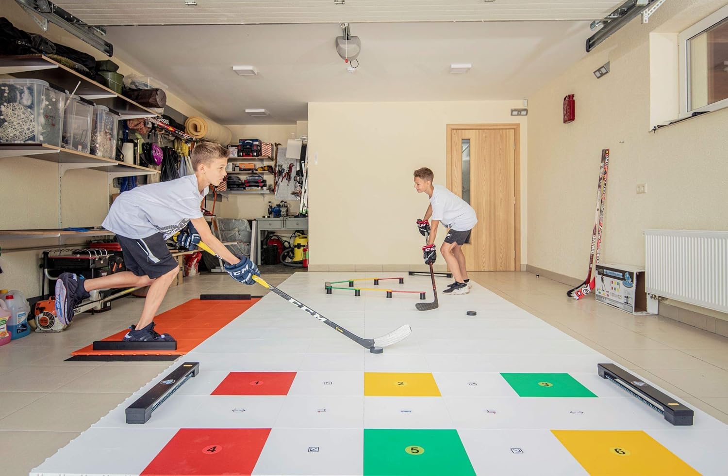 Hockey Revolution Professional Training Flooring Tile - MY PUZZLE SYSTEMS PRO : Sports & Outdoors