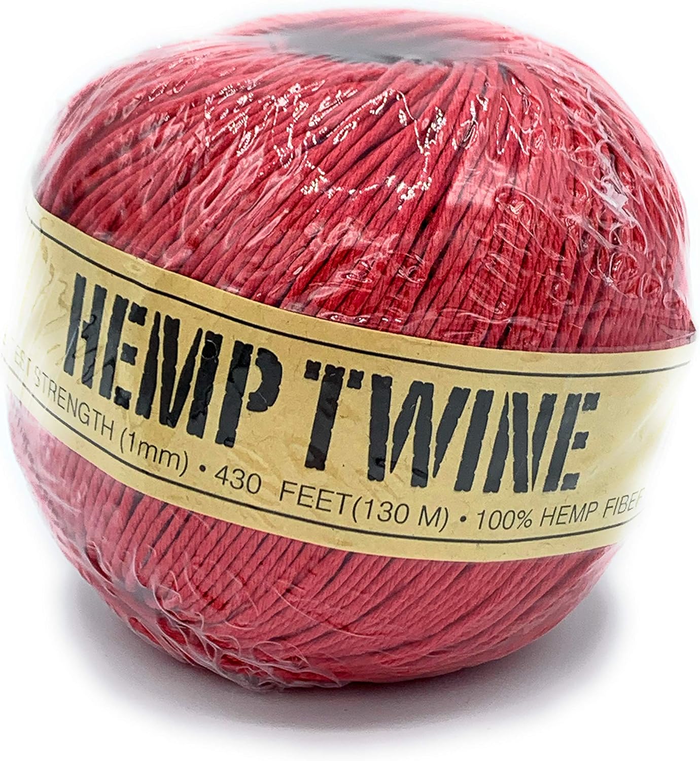 Green Hemp Twine Cord 1mm 143yd 130m 430ft DIY by Kourtneys Crafts