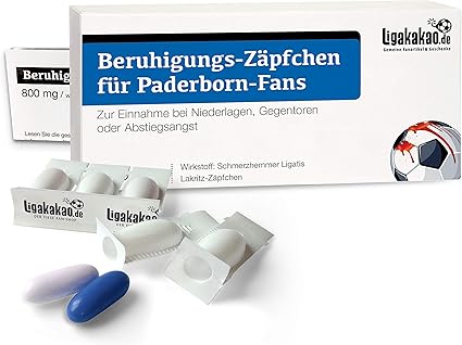 Alles Fur Paderborn Fans By Ligakakao De Geschenk Manner Ist Jetzt Beruhigungs Zapfchen Amazon De Sport Freizeit