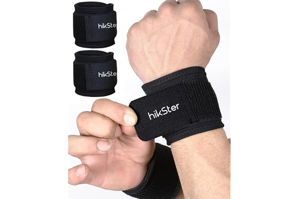 Wrist Support Brace 2 Pack Wrist Compression Strap Wrist Guard Wrist Wraps Carpal Tunnel Wrist Brace for Sleeping Poignet Wri