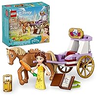 LEGO Disney Princess Belle’s Storytime Horse Carriage and Mini-Doll, Princess Toy for Kids, Disney’s Beauty and The Beast Movie Gift for Girls and Boys Ages 5 and Up, 43233 LEGO Disney Princess Belle’s Storytime Horse Carriage and Mini-Doll, Princess Toy for Kids, Disney’s Beauty and The Beast Movie Gift for Girls and Boys Ages 5 and Up, 43233