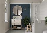 Dulux Simply Refresh Ink Well Matt Emulsion Paint 1.25 L One Coat Feature Wall view 9