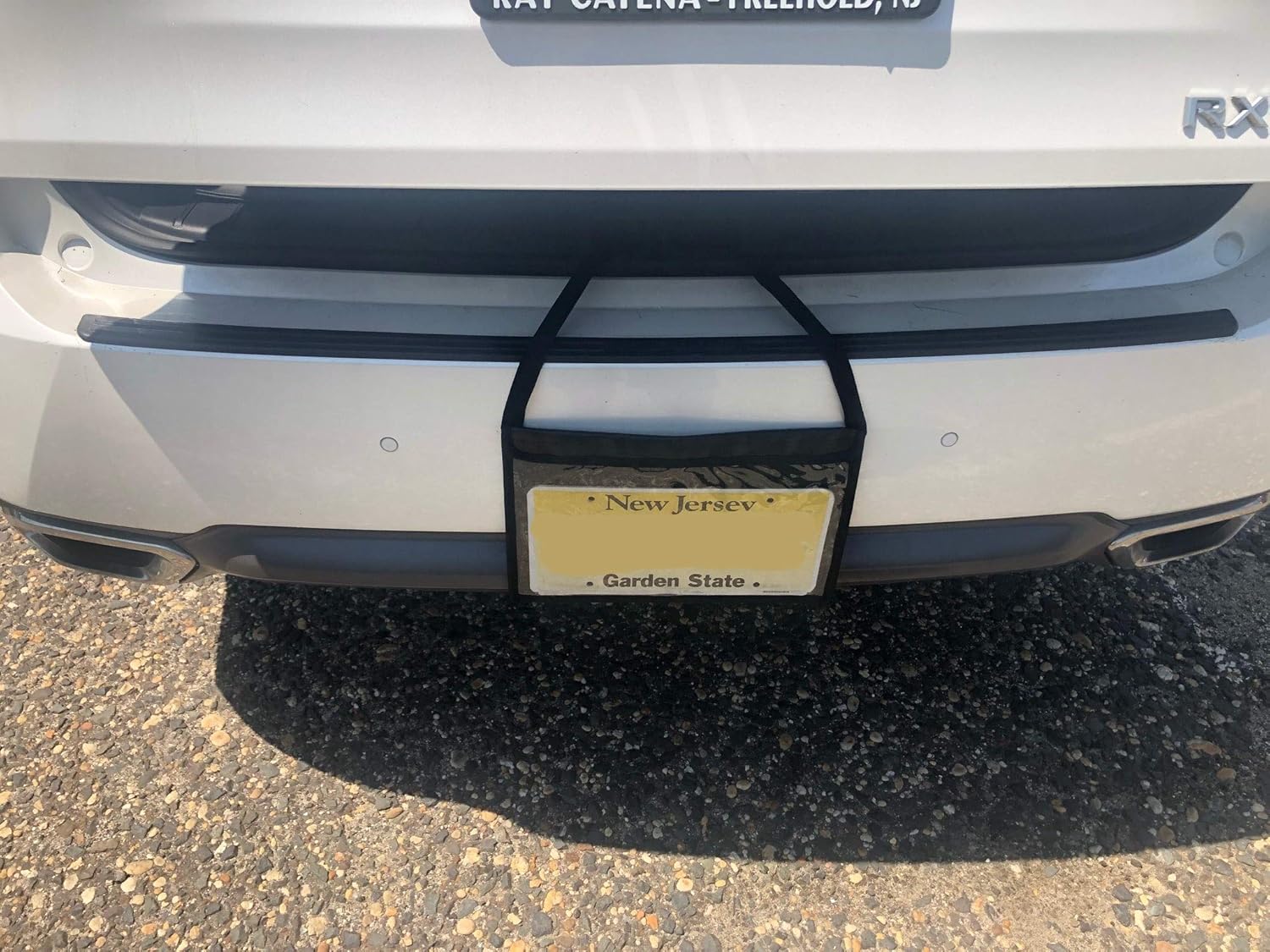 Inc Test Drive License Plate Holder Car Dealer Plate Tag Bag