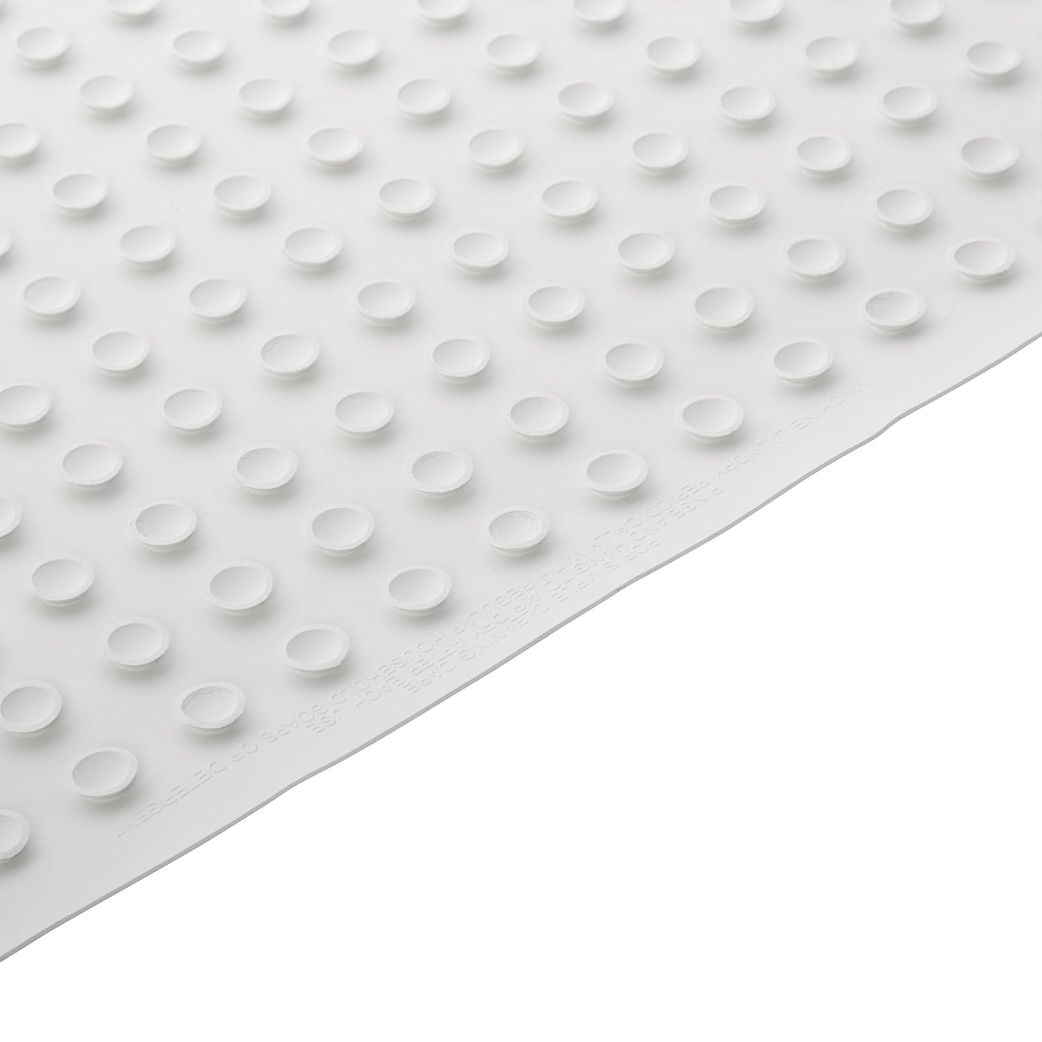 Rubbermaid Commercial SaftiGrip Bath Mat, Medium, White, 1982724: Industrial & Scientific