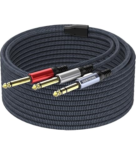 YACSEJAO Adattatore RCA Y splitter placcato oro RCA 1 maschio a 2