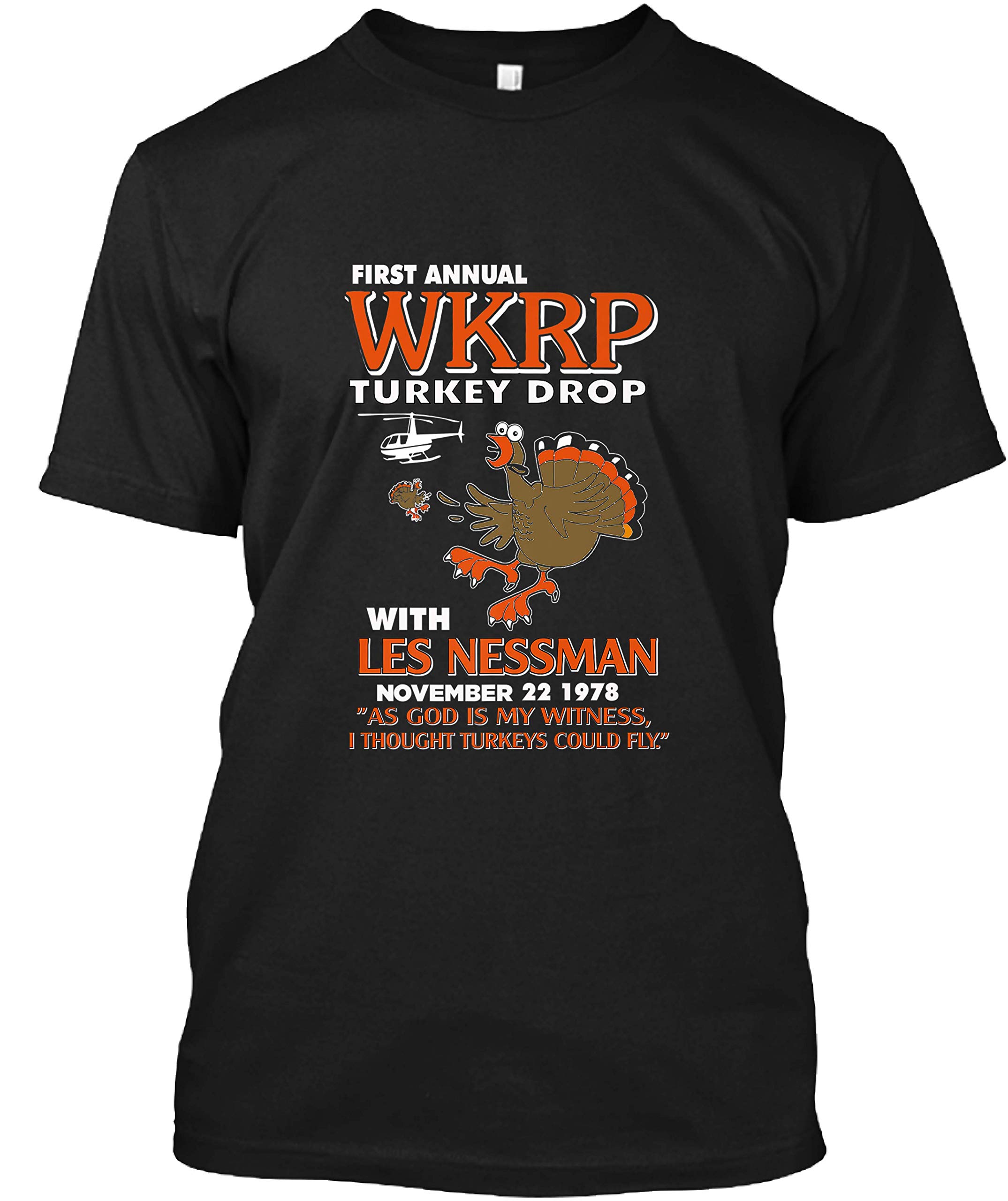 Wkrp Turkey Drop Shirt Premium T Shirt Pilihax