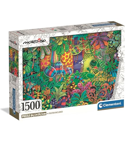 Amazon.com: Clementoni 36527 Mordillo 'The Kiss' Puzzle 6000