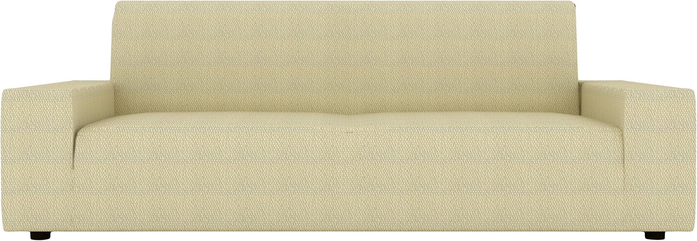 Eiffel Textile Kivik Designer Sofa Cover 3 Seater 150 x 195 x 2 cm ivory white