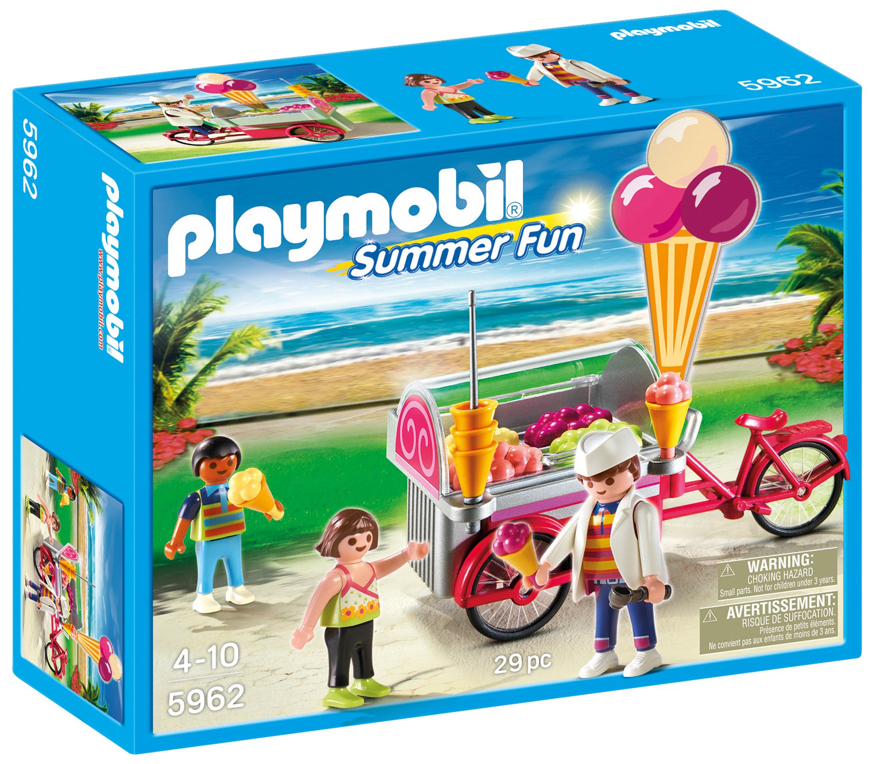playmobil ice cream parlour