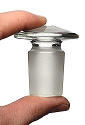EISCO Stopper - Flat Head, Solid Cone, Made of