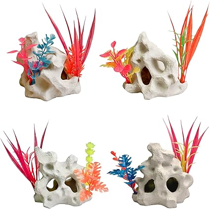 Amazon Com Aqua Culture Holey Rock Aquarium Ornament Each Pet amazon com aqua culture holey rock