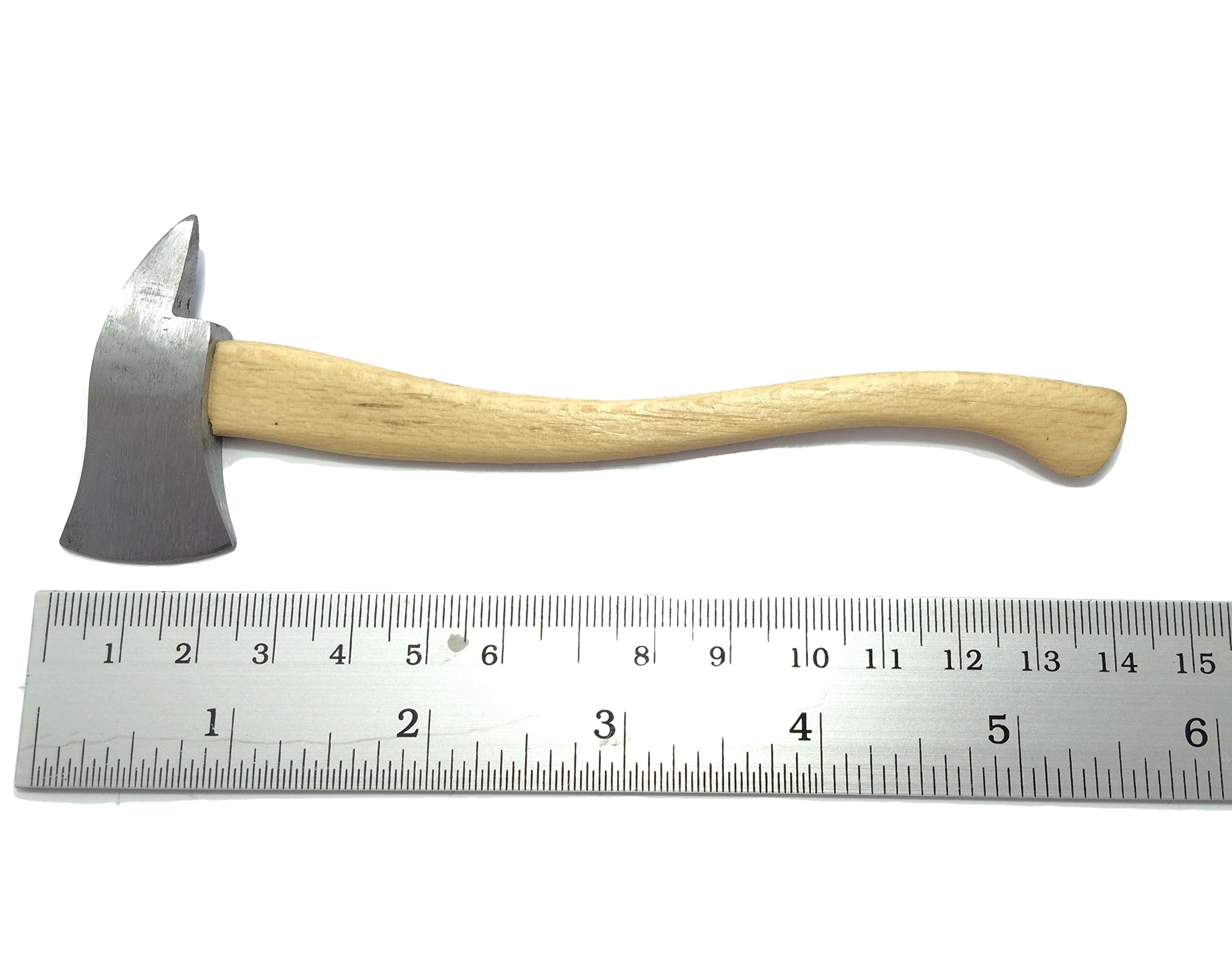 JKK 1/6 Scale Metal Fireman Axe Hatchet Handmade Firefighter Fit for 12