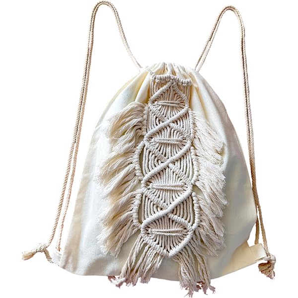 Amazon.com: Lobagve Handmade Crochet Cotton Drawstring  display picture 2