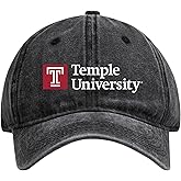 R and R Imports Temple University Officially Licensed Dad Hat - Unisex Baseball Cap Colorful Logo