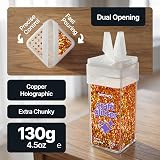 Hemway Copper Holographic Glitter Extra Chunky 130g Shaker view 2