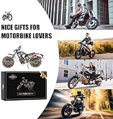 Signstek Vintage Handcrafted Iron Motorbike Model Bronze Ornament view 6