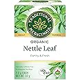 Traditional Medicinals - Organic Nettle Leaf Herbal Tea (Pack of 1) - Sustainably Sourced Fair Wild Nettle - 16 Tea Bags Tota