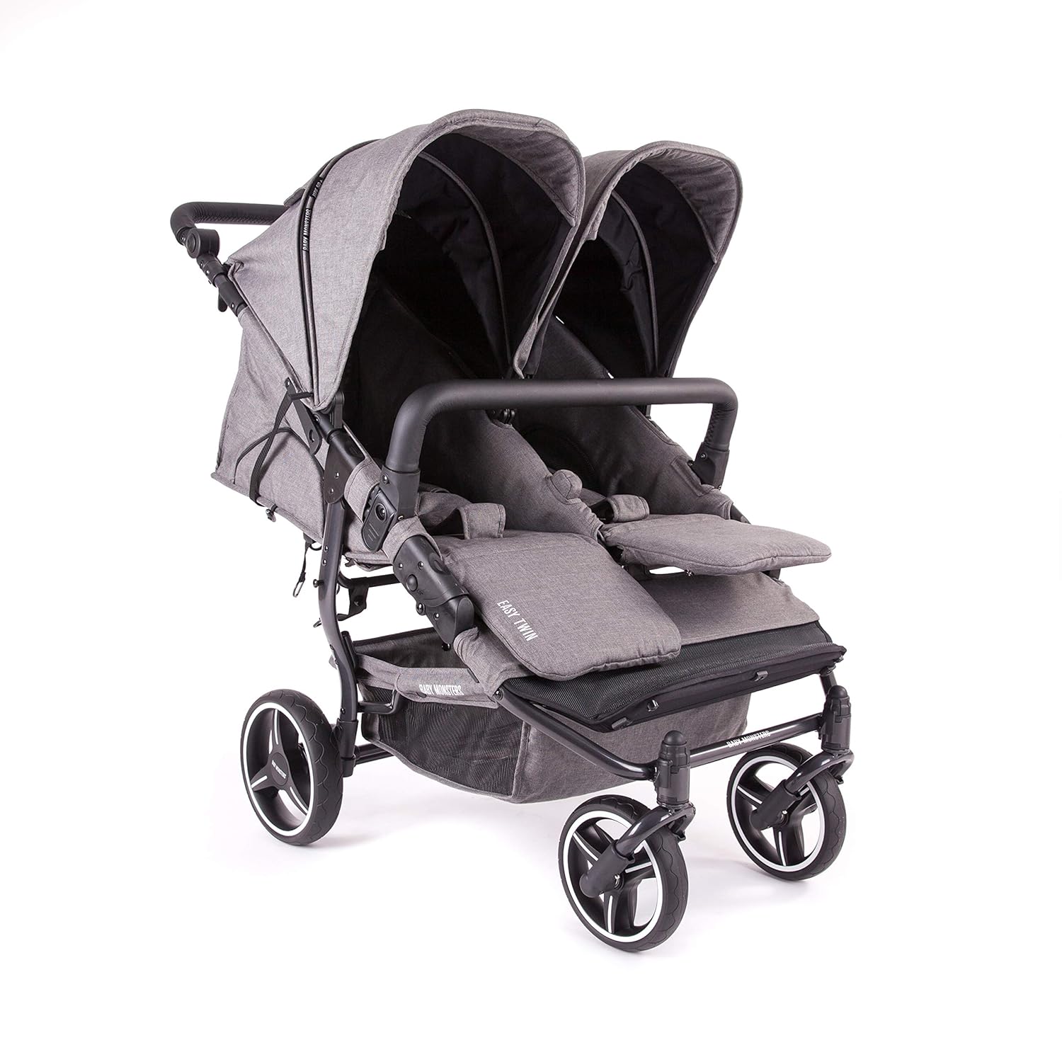 easy twin double stroller