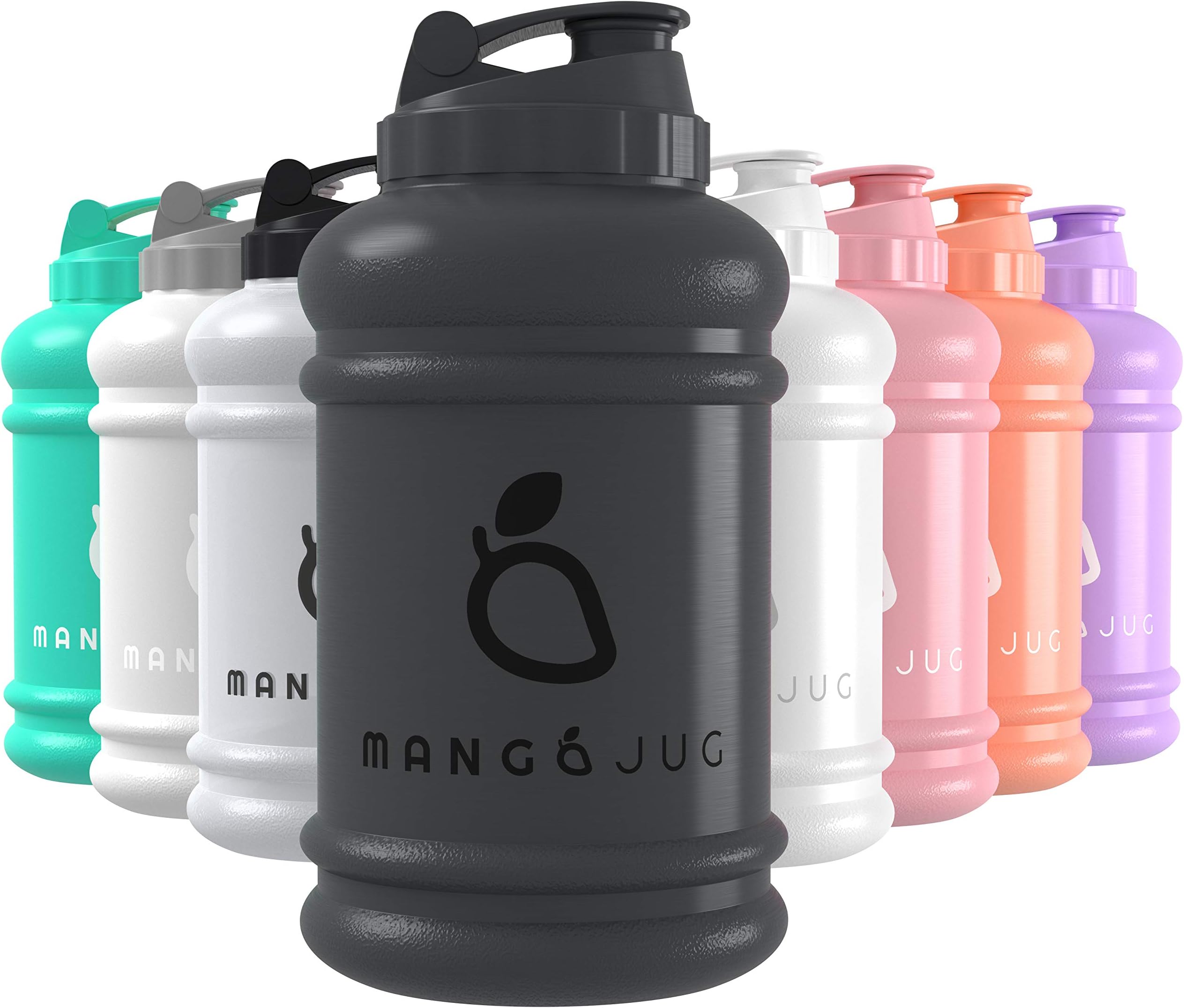 Mango 2.2 Litre Water Bottle - Durable & Extra Strong Large Water jug - Safe & BPA Free - Ideal for Sports Gym, Dieting, Bodybuilding, Outdoor Sports, Hiking & Office