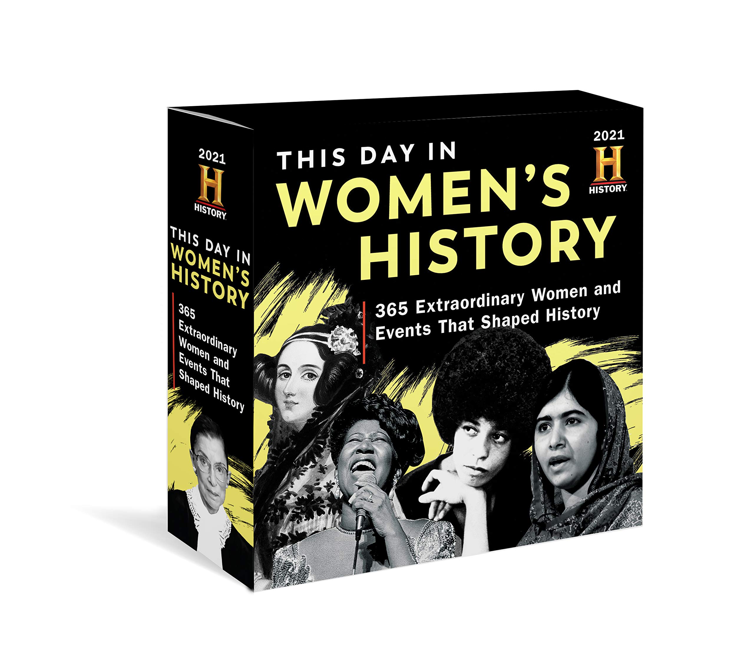 History Channel This Day In Women S History 2021 Calendar 365 Extraordinary Women And Events That Shaped History Amazon In History Channel Books