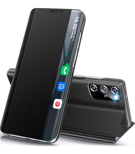 Amazon.com: Samsung Galaxy S20+ Case, Official S-View Flip Cover