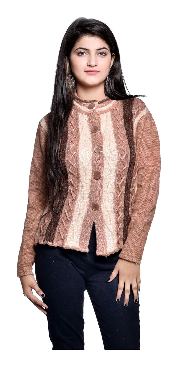 pilot full sleeve women's woolen cardigan