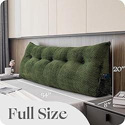 ZOEMO Large Bolster Triangular Headboard Wedge