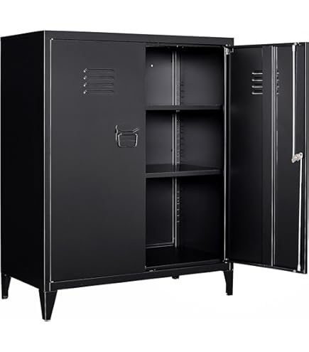 Amazon.com: Epochsteele Metal Storage Cabinet with Doors and Shelf Office Storage Cabinets Sideboard Cabinet for Home Office Living Rooms Dining Room (Black) : Home & Kitchen Amazon.com: Epochsteele Metal Storage Cabinet with Doors and Shelf Office Storage Cabinets Sideboard Cabinet for Home Office Living Rooms Dining Room (Black) : Home & Kitchen