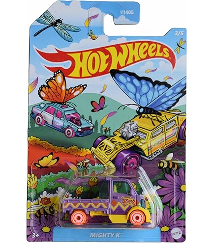 Amazon.com: Hot Wheels 2022 - Mighty K - HW Metro 1/10 - Pink