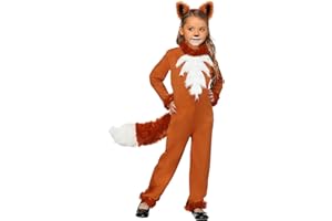 FUN COSTUMES Kids Spotted Snow Leopard Costume Girls, White Faux Fur Animal Cute Cat Jumpsuit Halloween Outfit