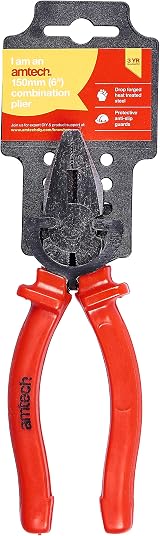 Amtech 150mm 6in Superior Combination Pliers Drop Forged Steel Slip Guard view 5