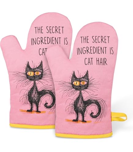 Funny Cat Lover Cooking And Baking BBQ Kitchen Gadgets With Heat