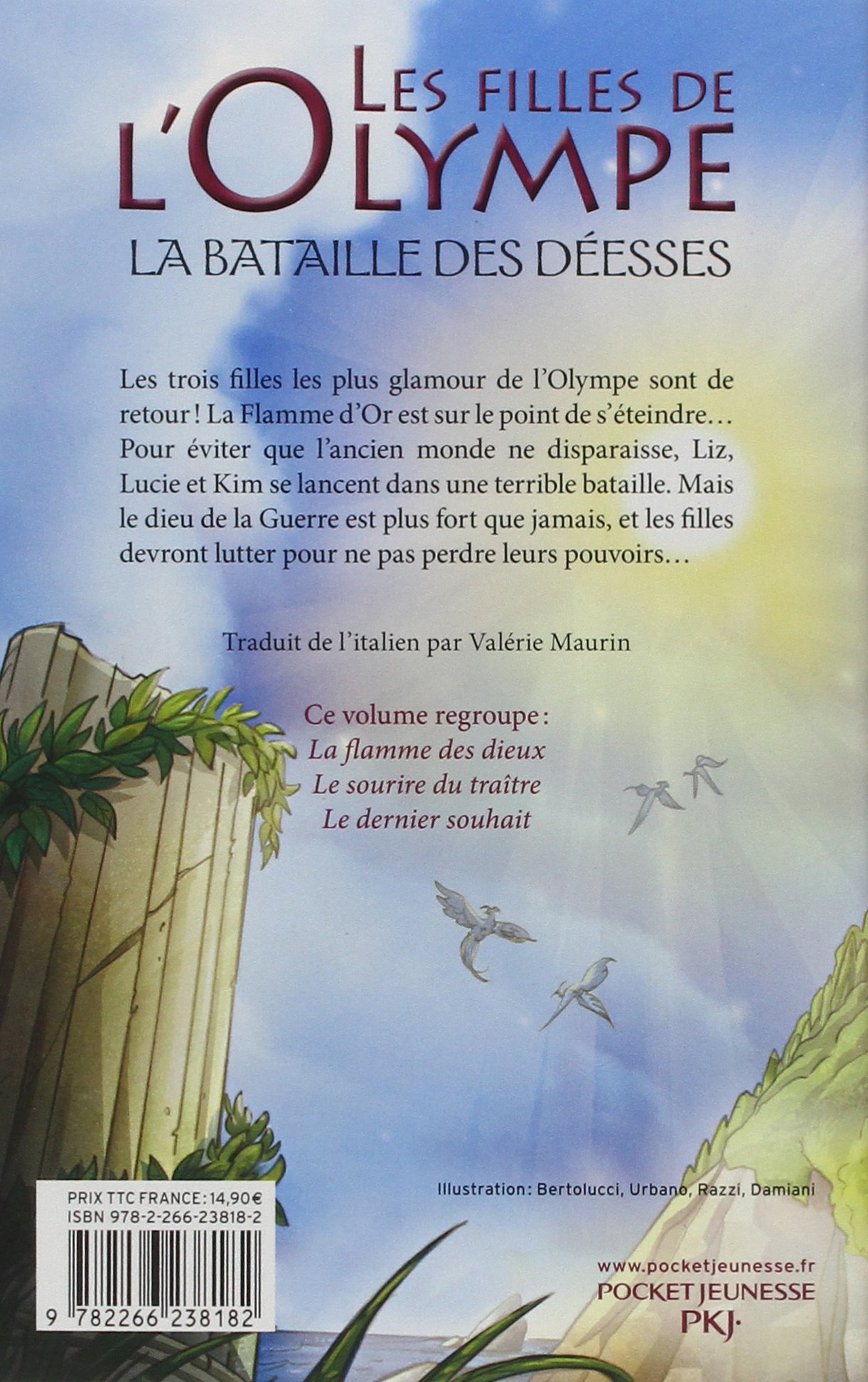 Les Filles De L Olympe Omnibus T 4 A 6 La Bataille Des Deesses 2 Amazon Fr Kedros Elena Maurin Valerie Livres