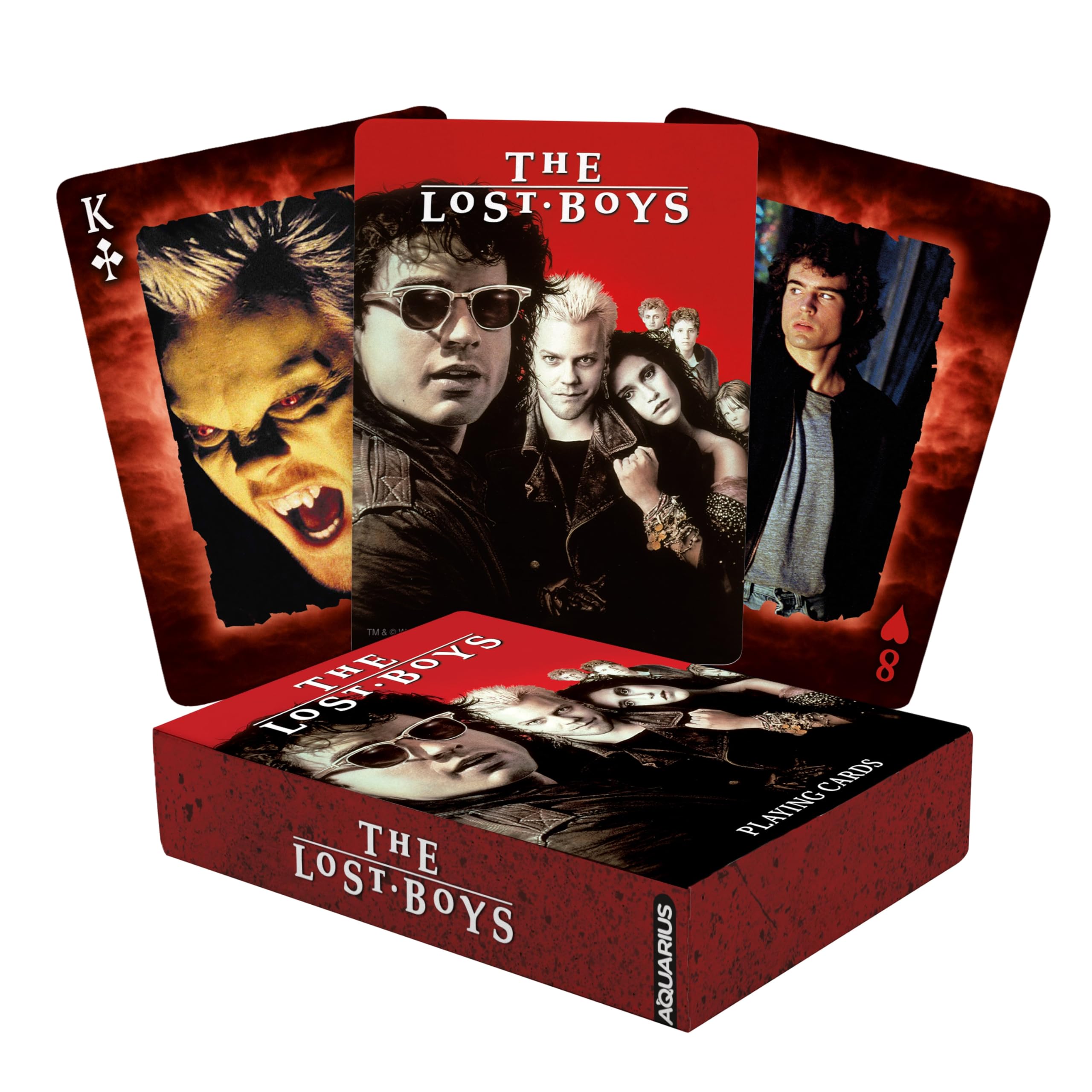 AQUARIUS Lost Boys Playing Cards - Officially Licensed Lost Boys Merchandise & Collectibles 2.5 x 3.5
