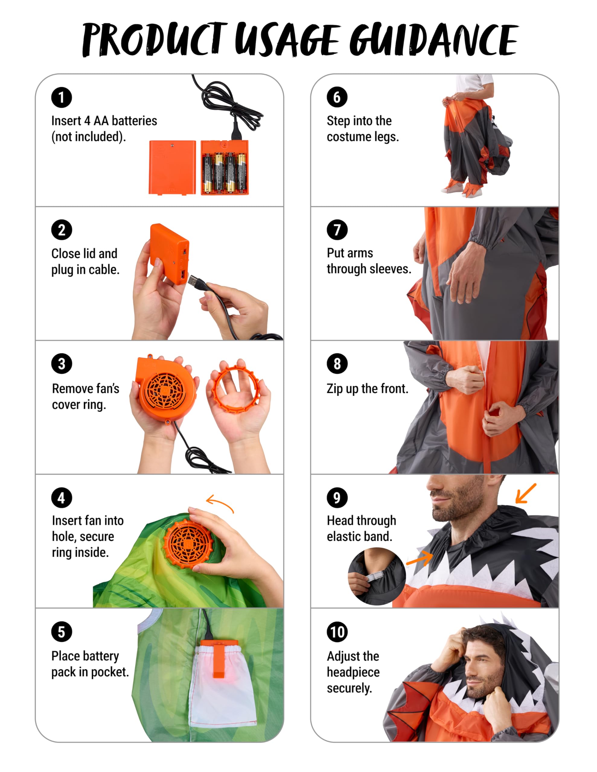 Spooktacular Creations Halloween Inflatable Costume, Full Body Unicorn Blow Up Costume for Adult Holiday Themed Cosplay Party