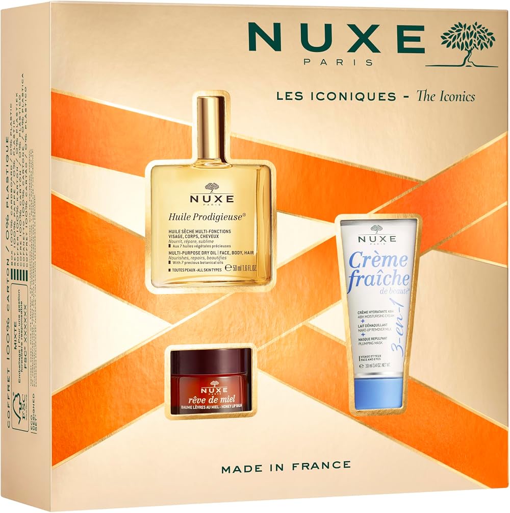 Nuxe The Iconics Gift Set Body Care Fragrance Cream Pulse Points New