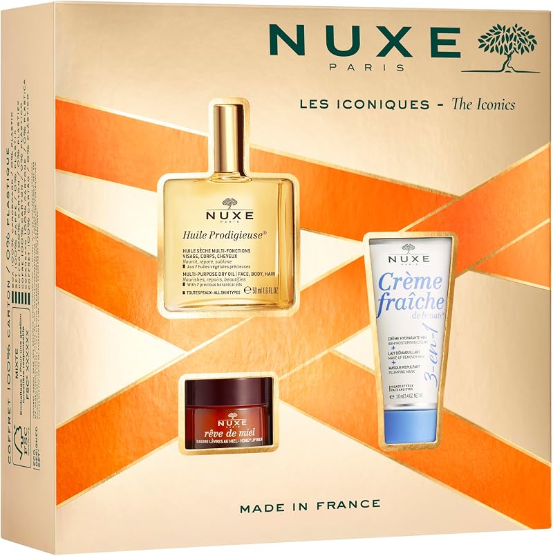 Nuxe The Iconics Gift Set Body Care Fragrance Cream Pulse Points New