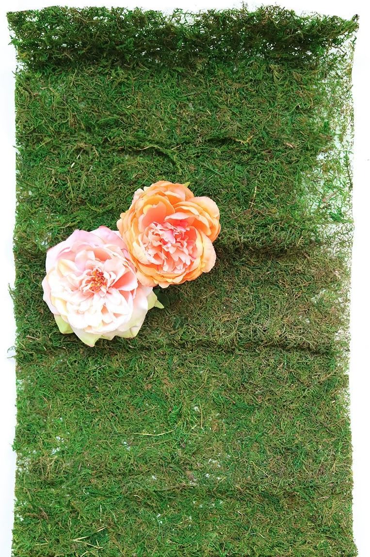 Knud Preserved Moss Table Runner - 48" Long