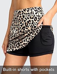Viodia Golf Skirts for Women with Shorts High