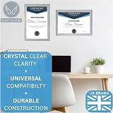 Clay Roberts A4 Light Grey Photo Frame for Certificates & Pictures view 6