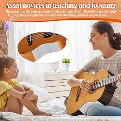 Lukmaa 2 Pcs Guitar Non Slip Pad Keep Guitar from