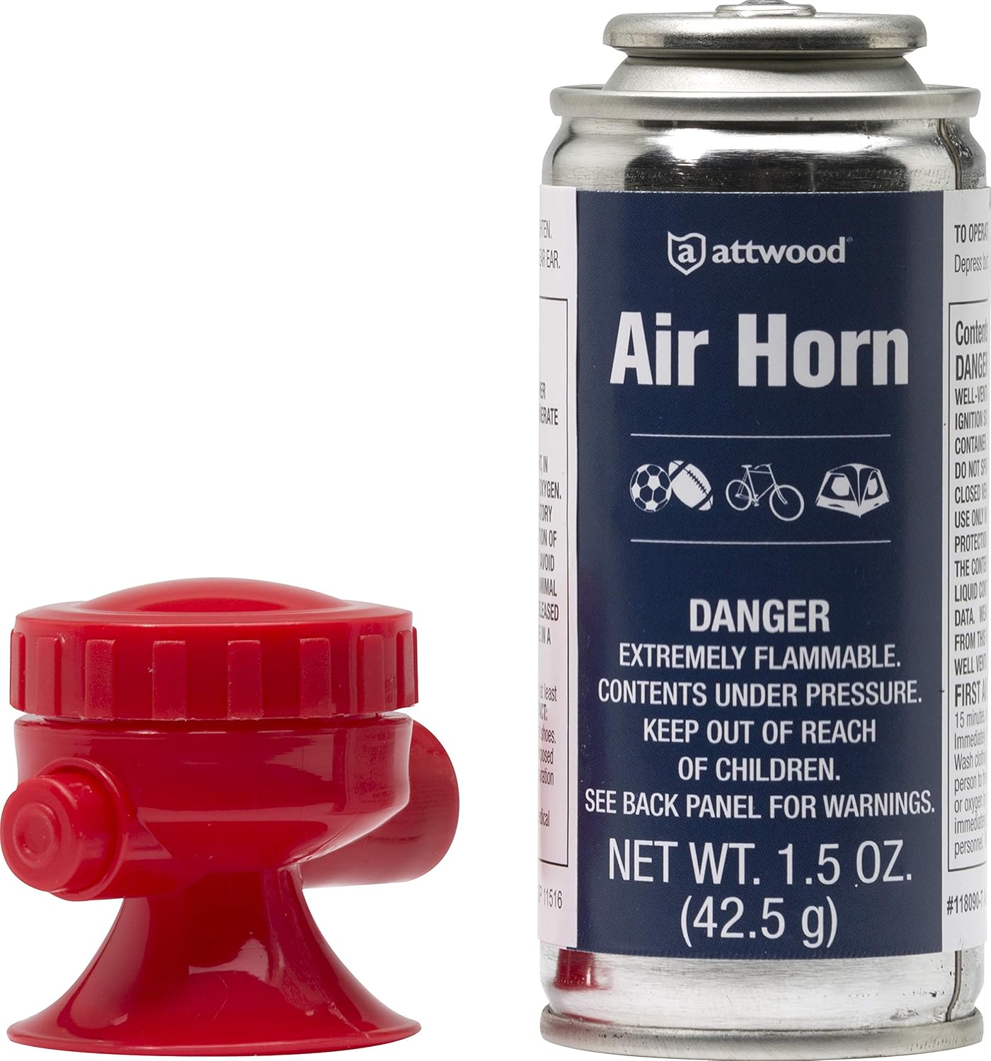 attwood 118090-7 Portable Boat Air Horn 1.5-oz : Sports & Outdoors