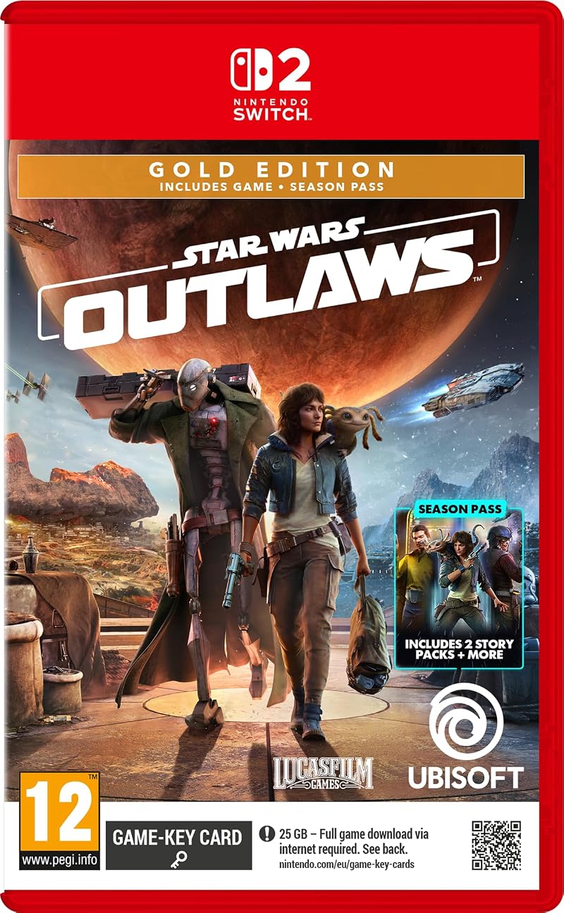 Ubisoft Star Wars Outlaws Gold Edition Switch 2 Open World Adventure