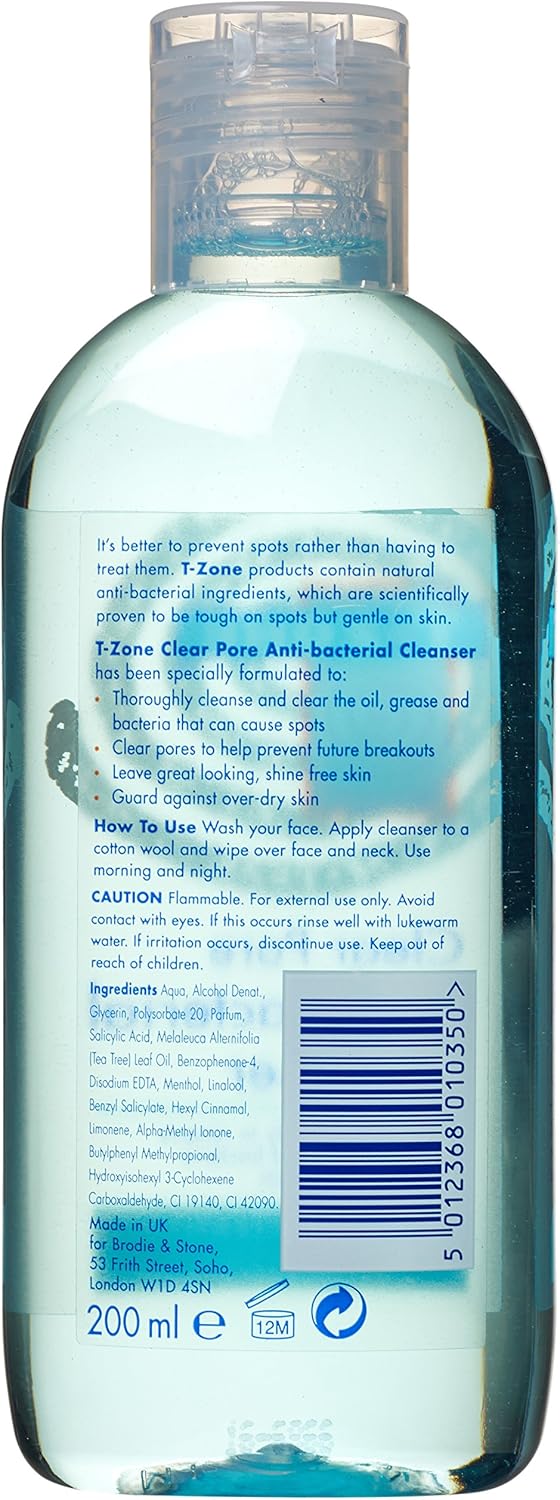 t zone antibacterial cleanser