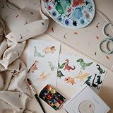 Mushie Silicone Placemat Kids Non-Slip 48x23 cm Food-Grade BPA Free view 2
