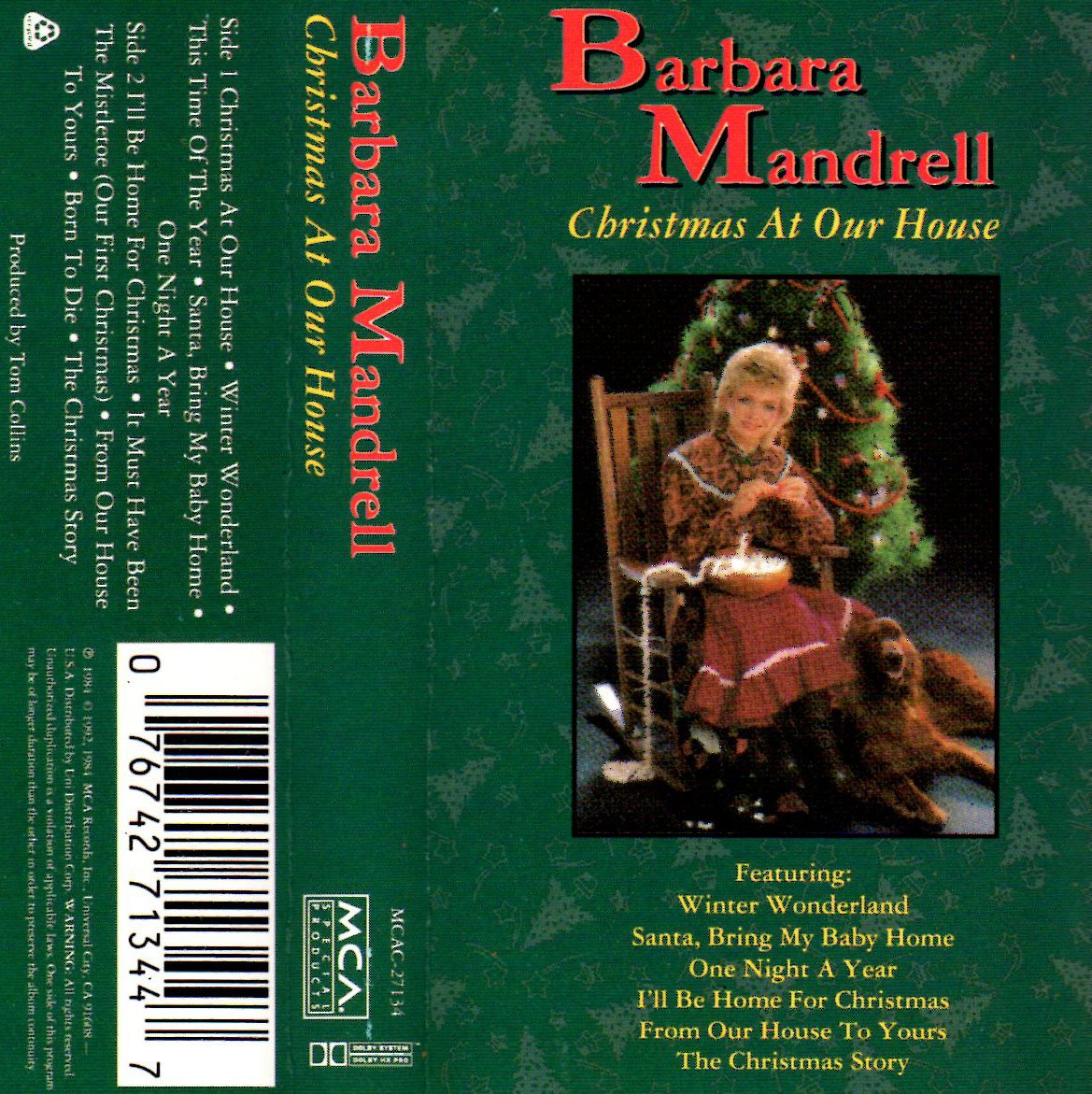 Barbara Mandrell Christmas at Our House Music