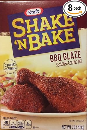 Shake N Bake Seasoned Coating Mix Bbq Glaze 6 Ounce Boxes Pack Of 8 Shake N Bake Seasoned Coating Mix Bbq Glaze 6 Ounce Boxes Pack Of 8