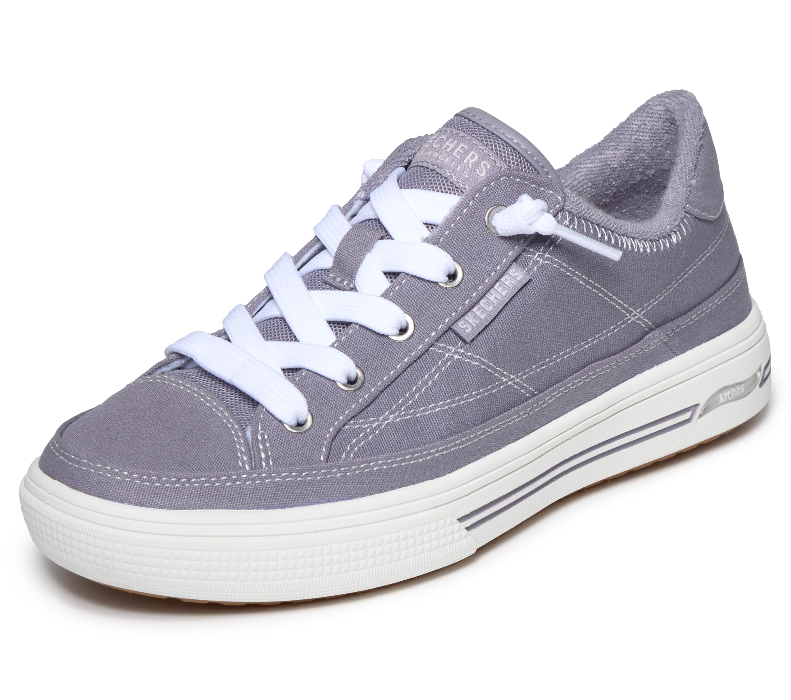 Skechers Street Womens,Arcade Arch FIT - Arcata,PUR,7 M US Purple Image