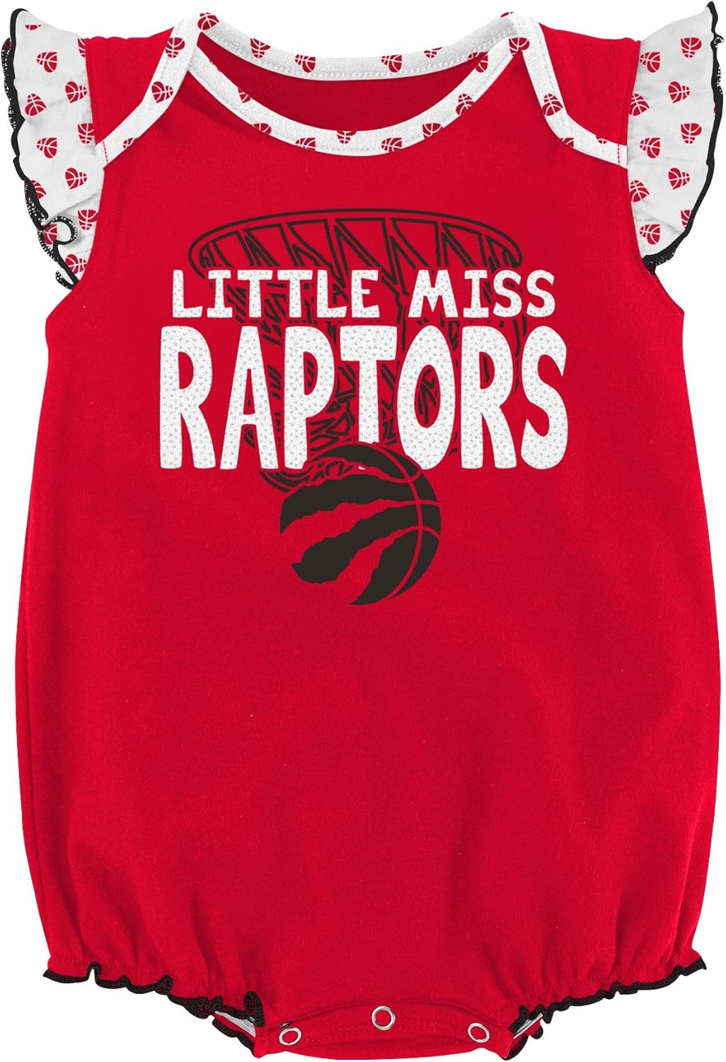 NBA Newborn NBA Newborn & Infant Heart Fan 2 Piece Onesie